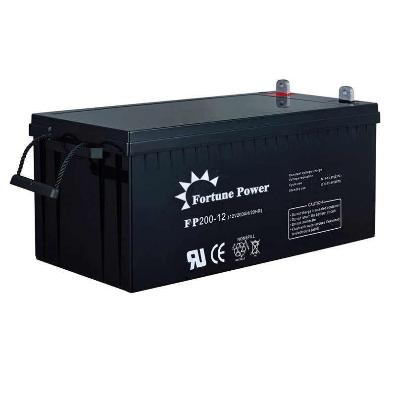 10 Years Working Life 12V200ah AMP Deep Cycle Battery