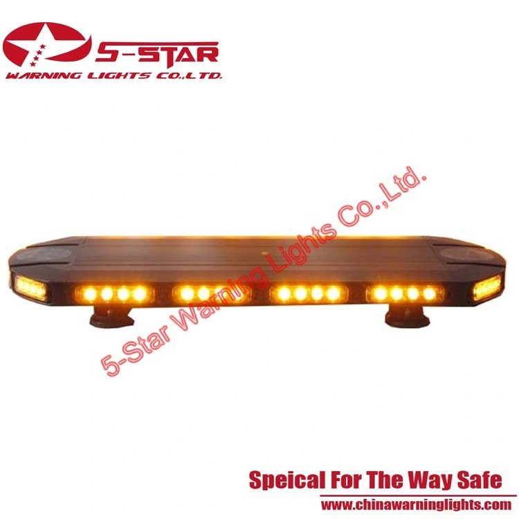 Black Case R65 3W Tubes Police LED Mini Light Bar