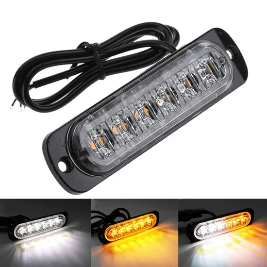 Mini barra luminosa di avvertimento LED per auto, camion, camper, roulotte